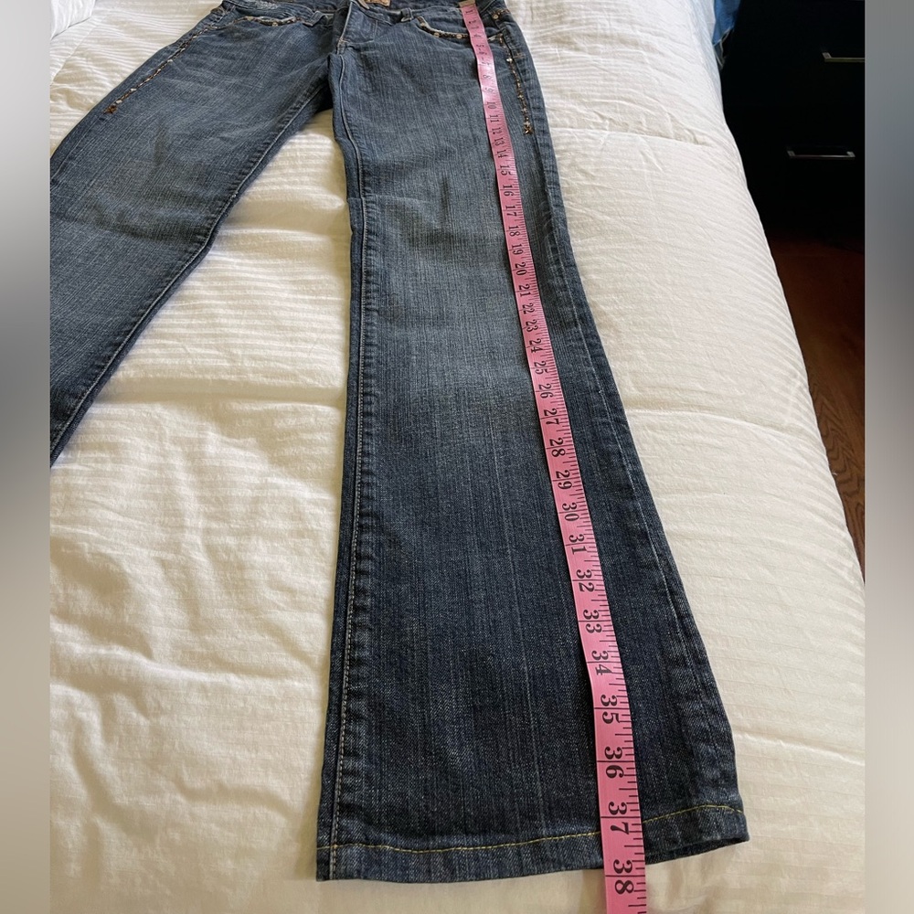 See Thru Soul Women's Blue Jeans Size 27 - Picture 8 of 11